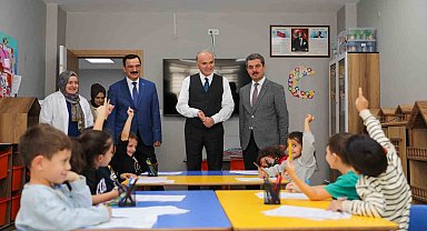 Kuran kursunun minik öğrencileri ile bir araya geldi