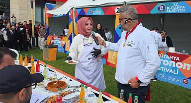 Kütahya'da Gastronomi Festivali renkli görüntülerle sona erdi