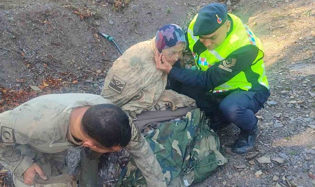 Kütahya'da kayıp kadın 20 saat sonra sağ olarak bulundu
