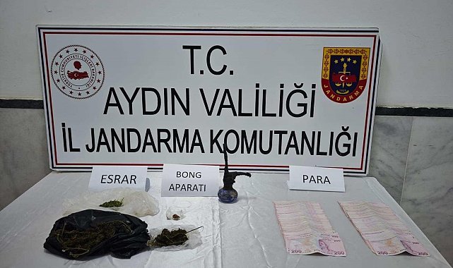 Kuyucak'ta uyuşturucu operasyonu: 3 gözaltı