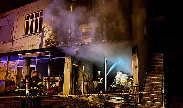 Lüleburgaz'da ekmek fırınında yangın