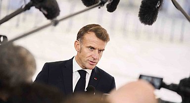 Macron: "Tüm rehinelerin serbest bırakılması ve Gazze'de ateşkes artık mümkün"