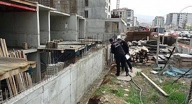 Malatya'da şantiyede iş kazası: 1 yaralı