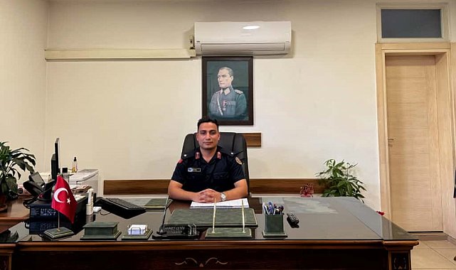 Manavgat Merkez Jandarma Karakol Komutanı Çetin göreve başladı
