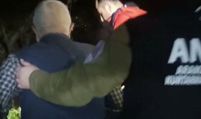 Mantar toplamaya çıktıktan sonra kaybolan yaşlı adam 8 saat sonra bulundu