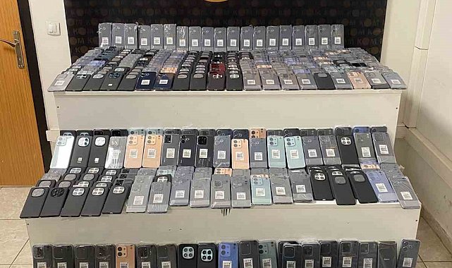 Mardin'de 15 milyon liralık kaçak cep telefonu ele geçirildi