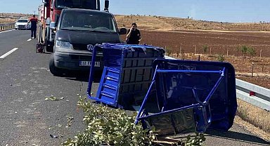 Mardin'de otomobil ile motosiklet çarpıştı: 1 ölü, 4 yaralı