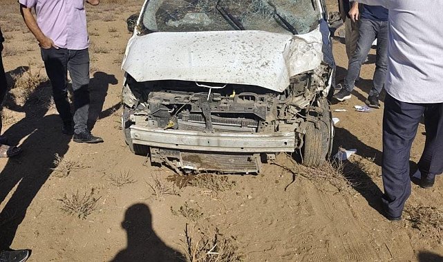 Mardin'de trafik kazası: 1 ölü, 1 yaralı