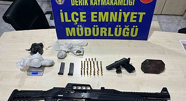 Mardin'de uyuşturucu operasyonunda 2 gözaltı