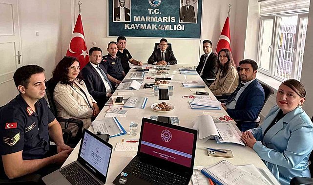 Marmaris'te kadına yönelik şiddetle mücadele ve çocuk koruma toplantısı yapıldı