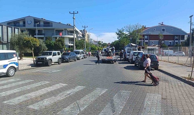 Marmaris'te motosikletli saldırı: 1 yaralı