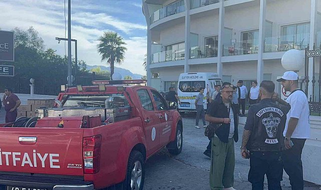 Marmaris'te otelde patlama: 3 yaralı