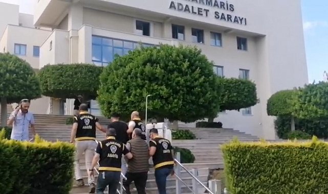 Marmaris'te silahlı çatışma olayının şüphelileri hakim karşısına çıktı