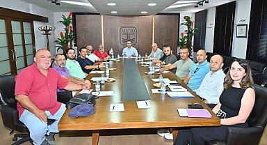 MATSO'da zeytinyağı fabrikası işletmelerinin sorun ve talepleri masaya yatırıldı