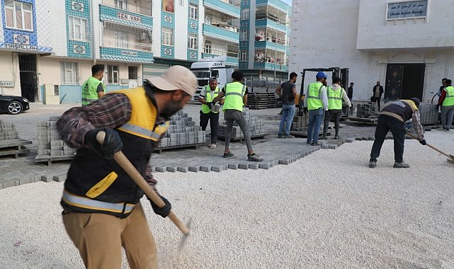 Mehmet Kuş Eyyübiye'deki yol çalışmalarını yerinde inceledi