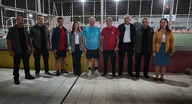 Menemen'de gençler sahada buluştu
