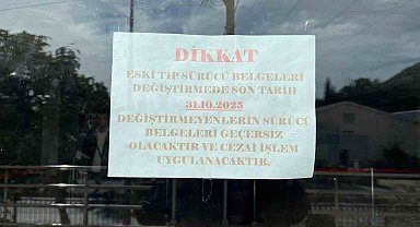Menteşe'de ehliyet yoğunluğu olmadı: 2 bin 500 kişi hala eski tip ehliyet sahibi