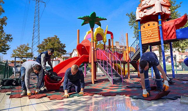 Meram'ın park ve bahçeleri kışa hazırlanıyor