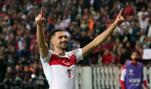 Merih Demiral'dan Gürcistan maçında 2 gol