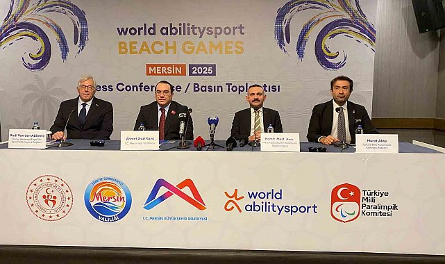 Mersin, 'Dünya Bedensel Engelliler Plaj Oyunları'na ev sahipliği yapacak