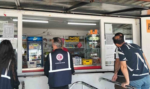 Mersin'de 908 firma denetlendi, 433 bin TL ceza kesildi