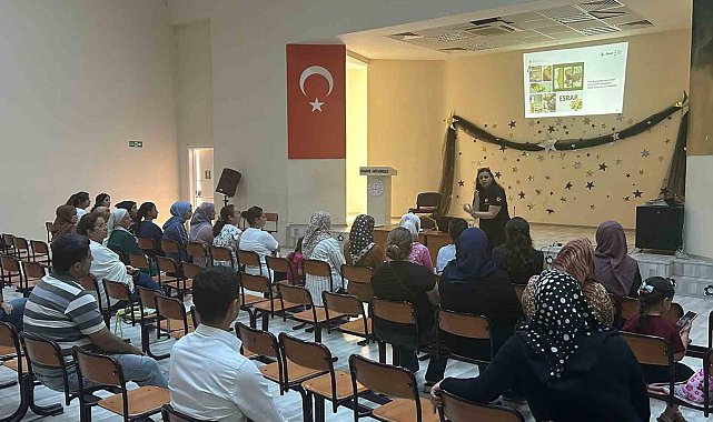 Mersin'de annelere madde bağımlılığıyla mücadele eğitimi