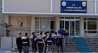 Mersin'de aranan 5 şahıs jandarma ekiplerince yakalandı