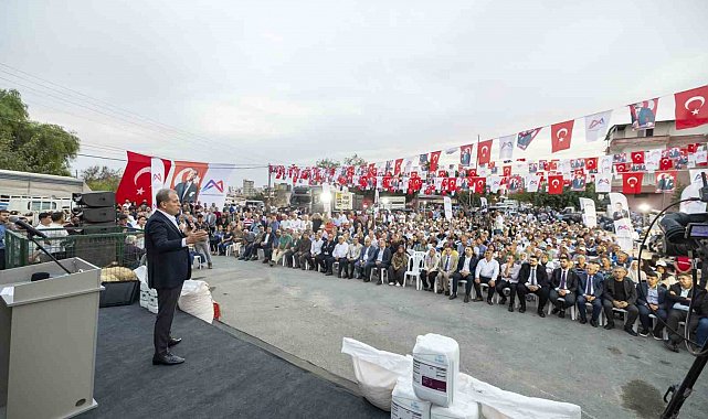 Mersin'de üreticiye 85 milyon liralık destek
