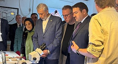 Milletvekili Demir ve Vali Işın'dan Tavşanlı Höyük kazı alanında inceleme