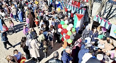 Minik eller Gazze için bir araya geldi, 3 milyon TL yardım toplandı