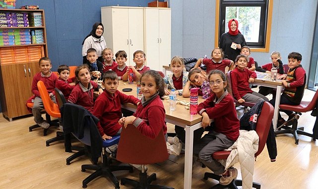 Minik öğrenciler atölyelerde yeteneklerini keşfetti