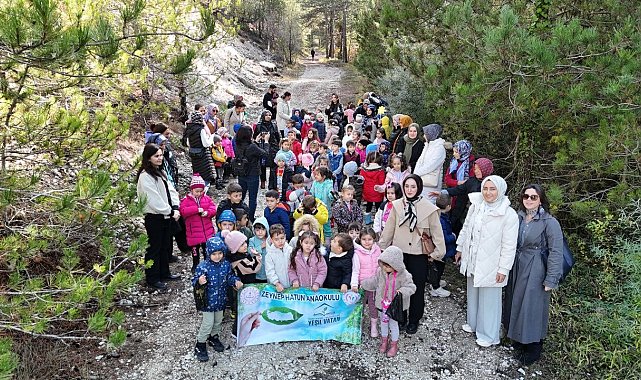 Minik öğrencilere doğa sevgisi aşılandı