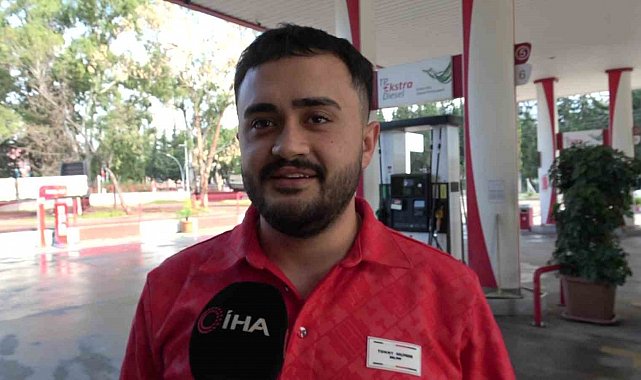 Mizah amaçlı video çekmek isterken 10 TL'sini kargaya kaptırdı