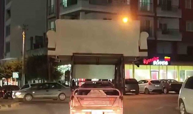 Motosikletle koltuk taşıyan sürücüye ceza