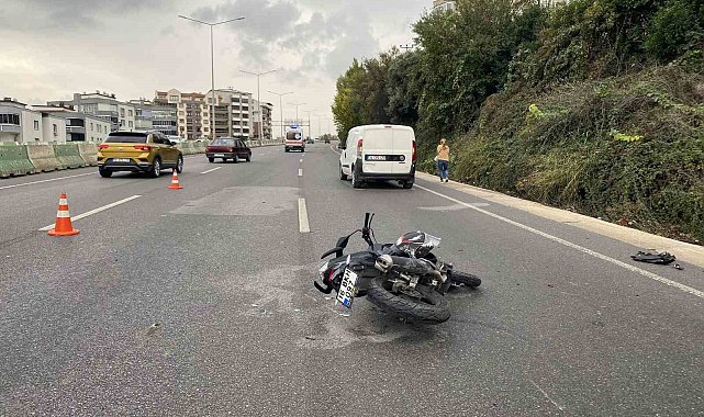 Mudanya'da trafik kazası : 1 yaralı