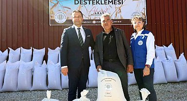 Muğla Büyükşehir'den Kırsal Kalkınmaya 330 tonluk yem tohumu desteği