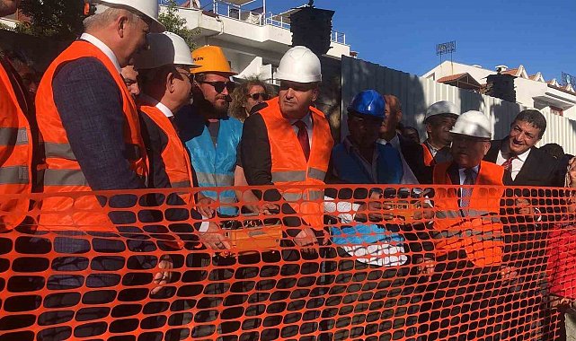 Muğla Valisi Akbıyık, Datça'daki hayırsever okulunun temelini attı