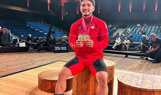 Muhammed Furkan Özbek, dünya şampiyonu oldu