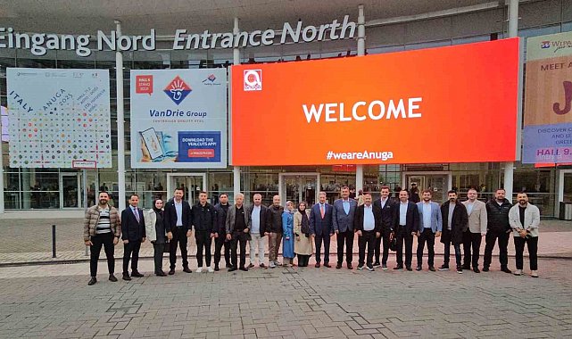 Nazilli Ticaret Odası üyeleri ANUGA Fuarı'nda