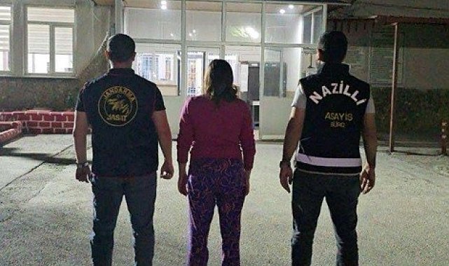 Nazilli'de 23 yıl hapis cezası ile aranan şahıs yakalandı