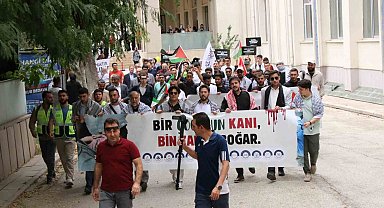 NEÜ öğrencileri, Gazze için tek yürek oldu
