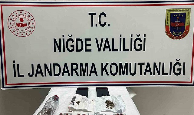 Niğde'de uyuşturucu operasyonu: 3 şüpheli yakalandı
