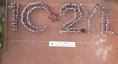 Öğrenciler Cumhuriyetin 102.yılını çizdi