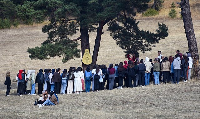 Öğrenciler doğa ile iç içe eğlendi