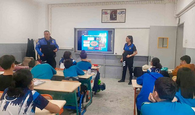 Öğrenciler polisliği tanıdı, güvenlik kurallarını öğrendi