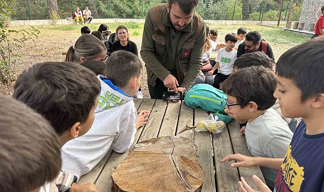 Öğrenciler yaban hayatını yakından tanıdı