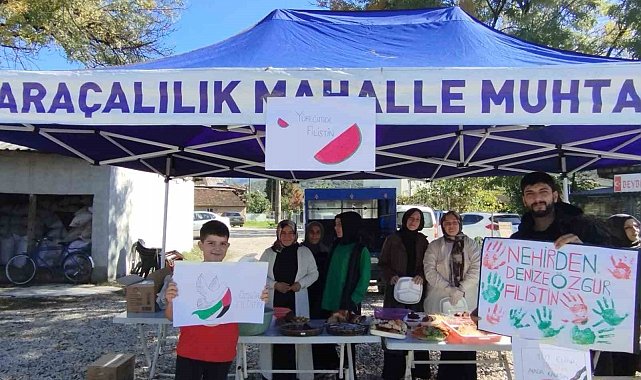 Öğrencilerden Gazze'ye destek: Hayır Panayırı düzenlendi