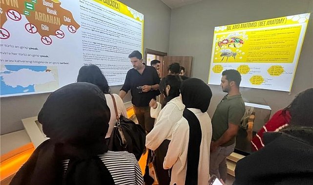 Öğrencilerden kapsamlı arıcılık gezisi