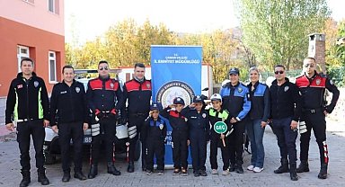 Öğrencilere polislik mesleği anlatıldı
