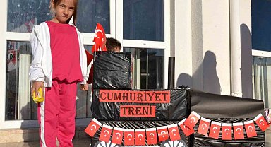 Okullarda cumhuriyet coşkusu